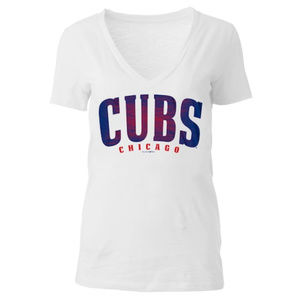 Chicago Cubs Women's 5th & Ocean Slub Tee S, M, L